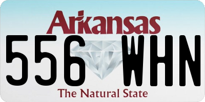 AR license plate 556WHN