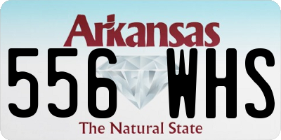 AR license plate 556WHS