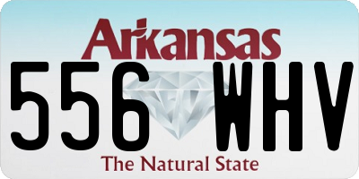 AR license plate 556WHV