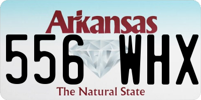 AR license plate 556WHX
