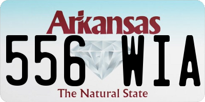 AR license plate 556WIA