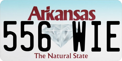 AR license plate 556WIE