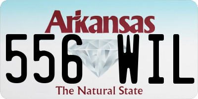 AR license plate 556WIL