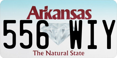 AR license plate 556WIY