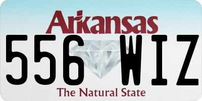 AR license plate 556WIZ