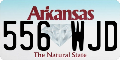 AR license plate 556WJD