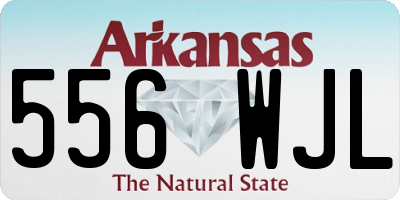AR license plate 556WJL