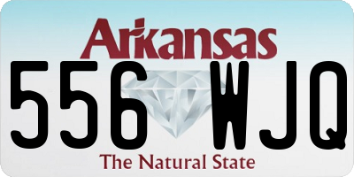 AR license plate 556WJQ