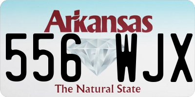 AR license plate 556WJX