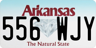 AR license plate 556WJY