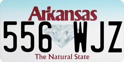 AR license plate 556WJZ