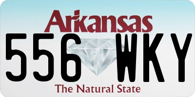 AR license plate 556WKY