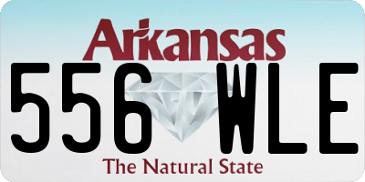 AR license plate 556WLE