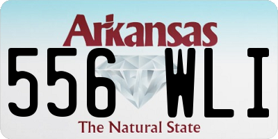 AR license plate 556WLI
