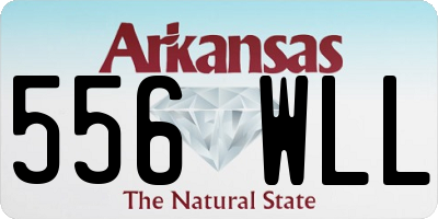 AR license plate 556WLL