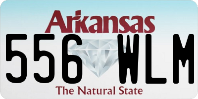 AR license plate 556WLM