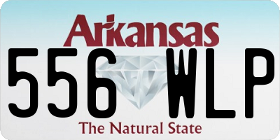 AR license plate 556WLP