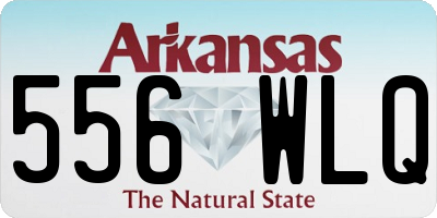 AR license plate 556WLQ