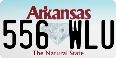AR license plate 556WLU