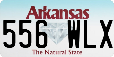 AR license plate 556WLX