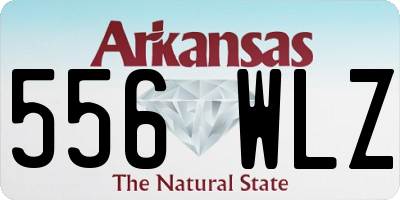 AR license plate 556WLZ