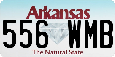 AR license plate 556WMB