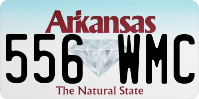 AR license plate 556WMC