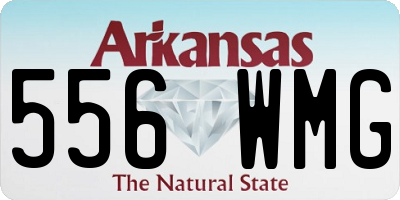 AR license plate 556WMG