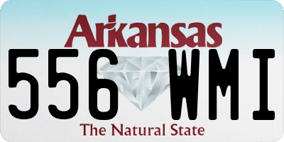 AR license plate 556WMI