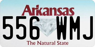 AR license plate 556WMJ