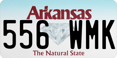 AR license plate 556WMK