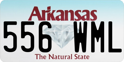 AR license plate 556WML