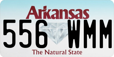 AR license plate 556WMM