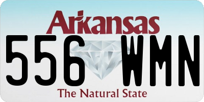 AR license plate 556WMN