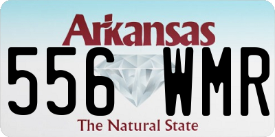 AR license plate 556WMR
