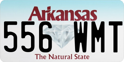 AR license plate 556WMT
