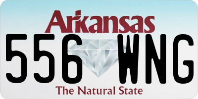 AR license plate 556WNG