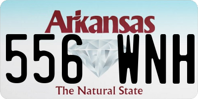 AR license plate 556WNH