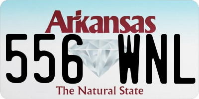 AR license plate 556WNL