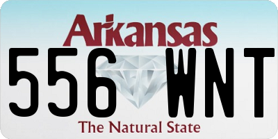 AR license plate 556WNT
