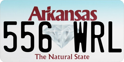 AR license plate 556WRL