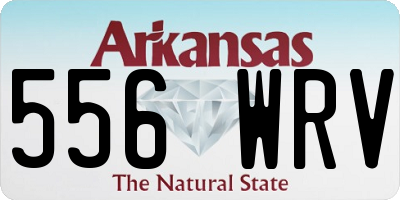 AR license plate 556WRV