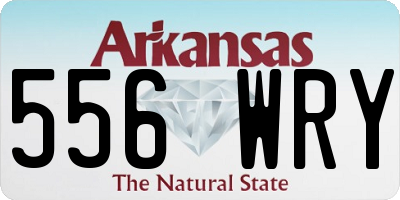 AR license plate 556WRY