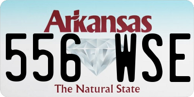 AR license plate 556WSE