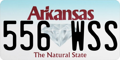 AR license plate 556WSS