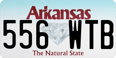 AR license plate 556WTB