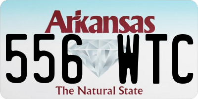 AR license plate 556WTC