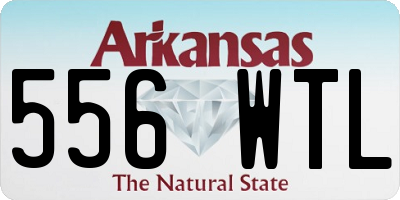 AR license plate 556WTL