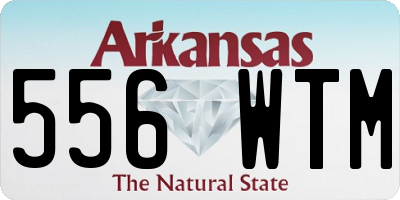AR license plate 556WTM