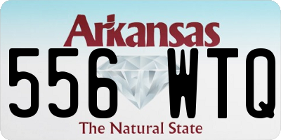 AR license plate 556WTQ